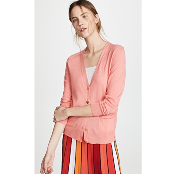 Tory Burch Sweaters - NWT Tory Burch Madeline Merino Wool Cardigan XL
